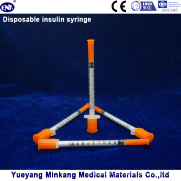 Seringue à insuline jetable 1cc (ENK-YDS-029)